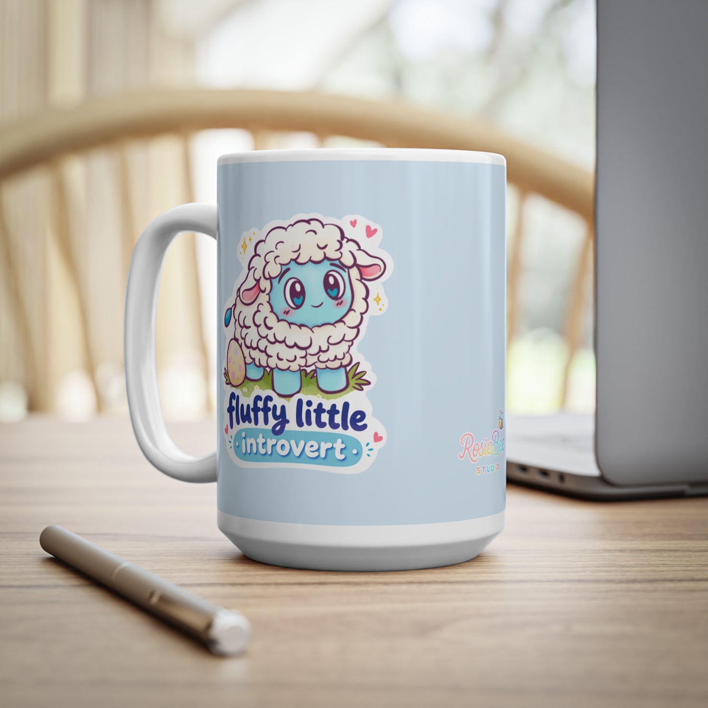 Moji Friend Verdriet Mok – Fluffy Little Introvert