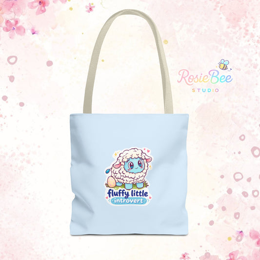 Moji Friend Verdriet Tote Bag – Fluffy Little Introvert