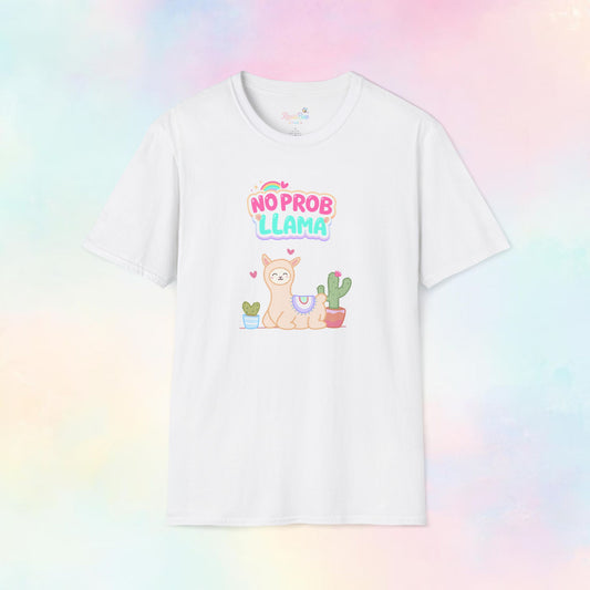 No Probllama – Lama T-shirt