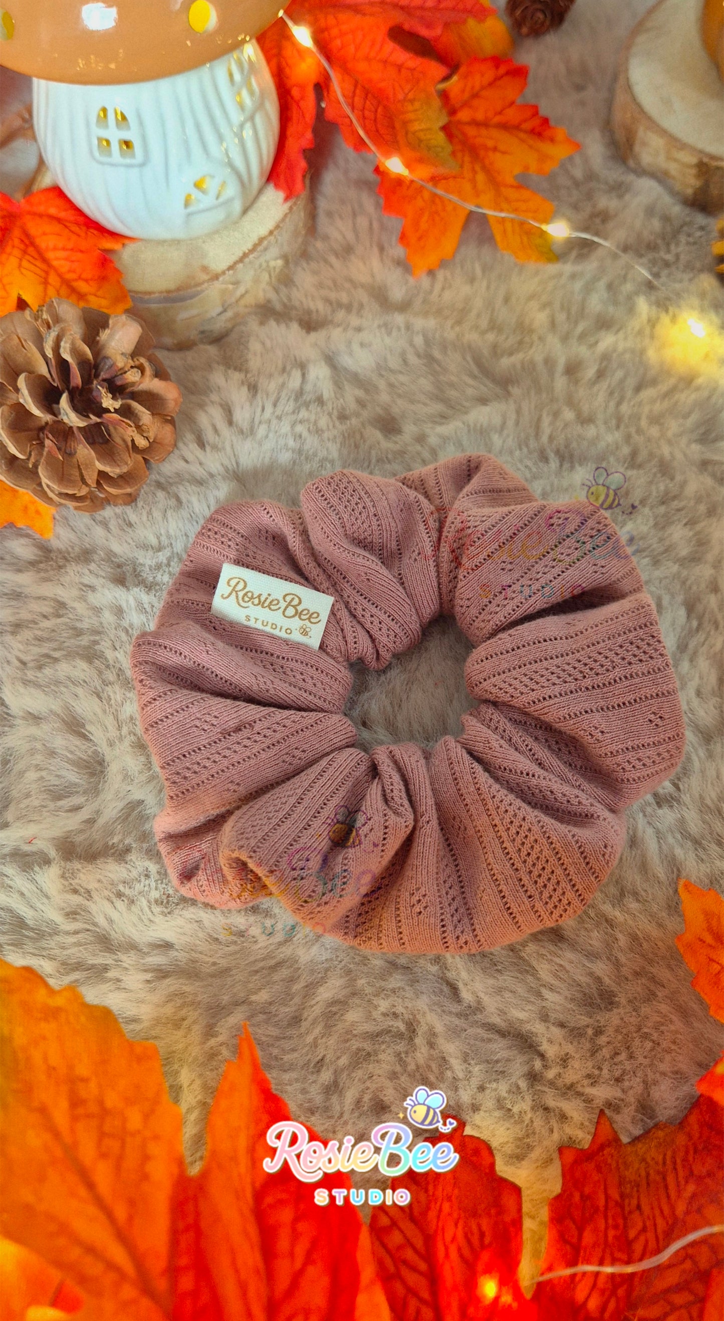 Dusty Rose | Scrunchie | A New Chapter