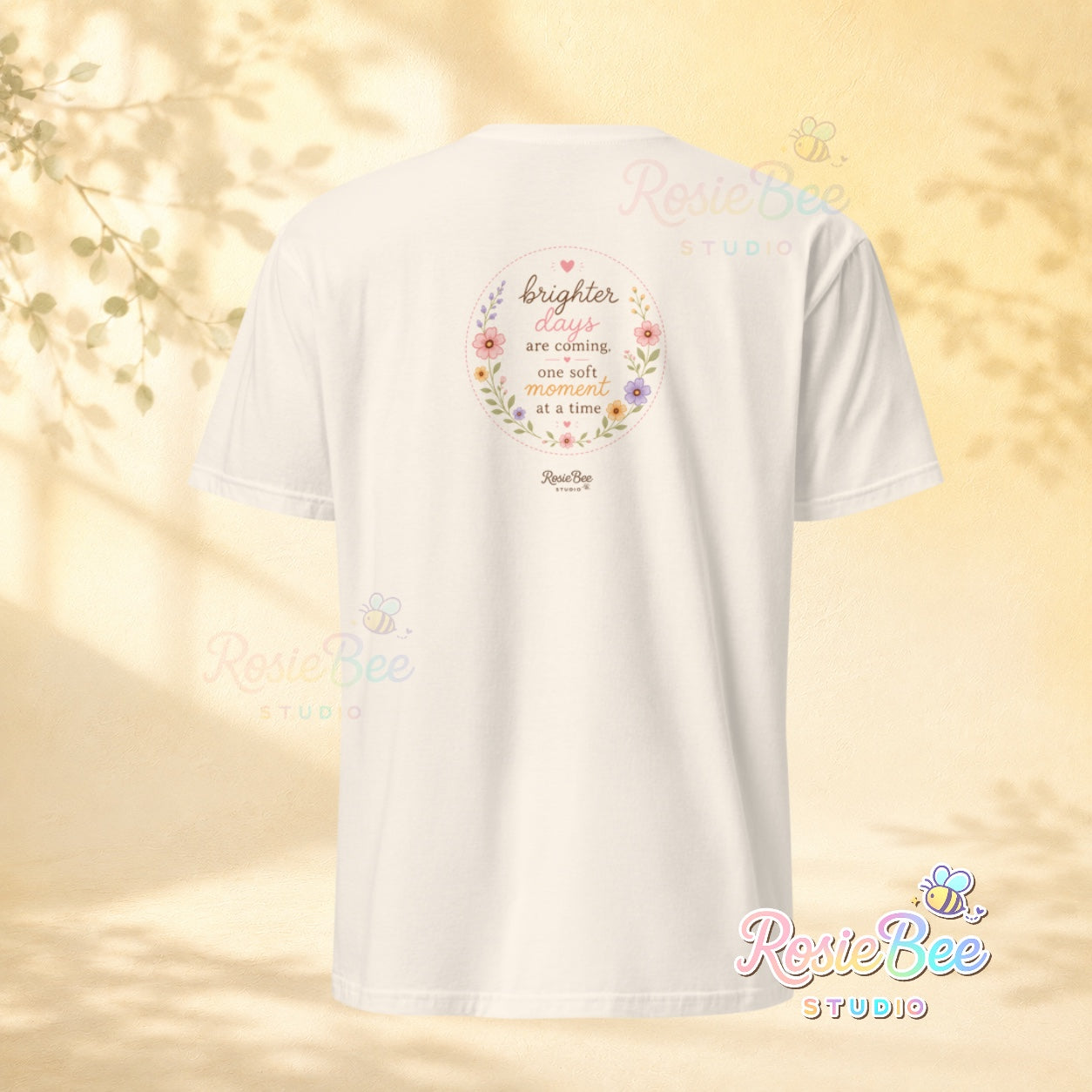Brighter Days – Moji Friend Blijheid T-Shirt 🌼