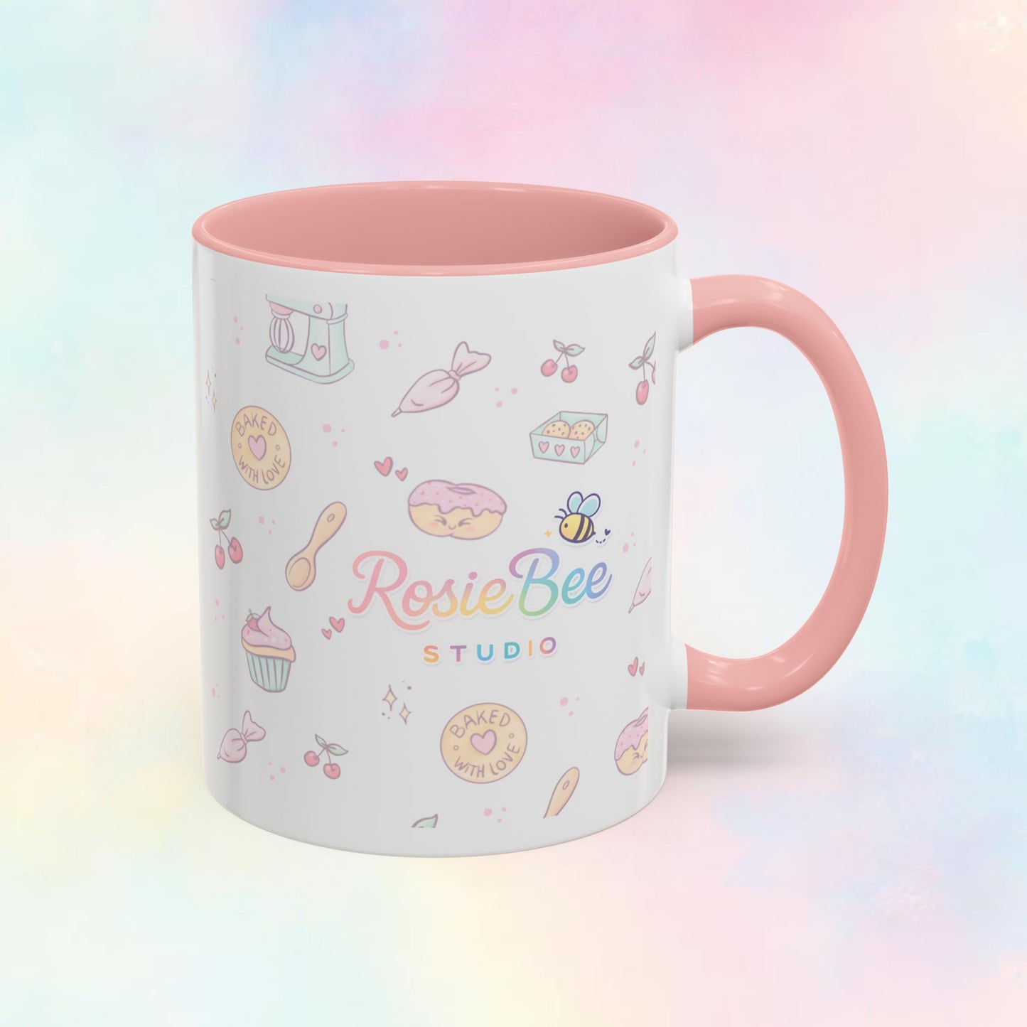 Sweetheart Baker Club Cosy Café Mok – Moji Friends Liefde