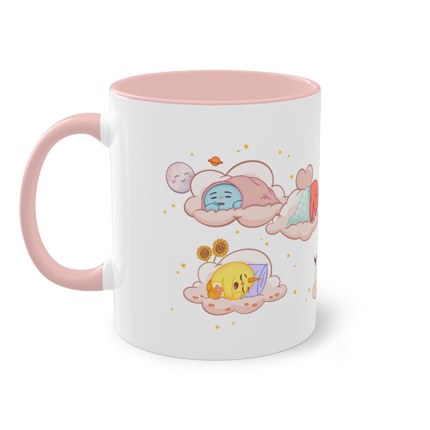 Sleeping Moji Friends - Ceramic Coffee Mug - Keep on Dreaming Collection