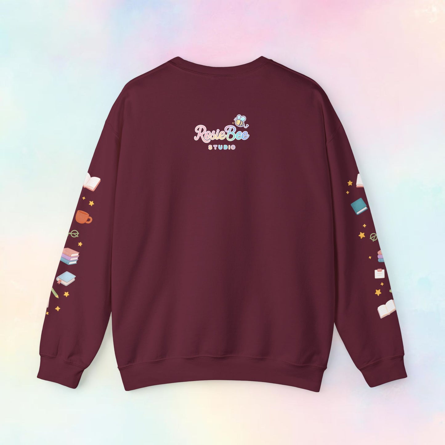 🦊💗 Reading Fox Sweater – “It’s a Good Day to Read a Book”