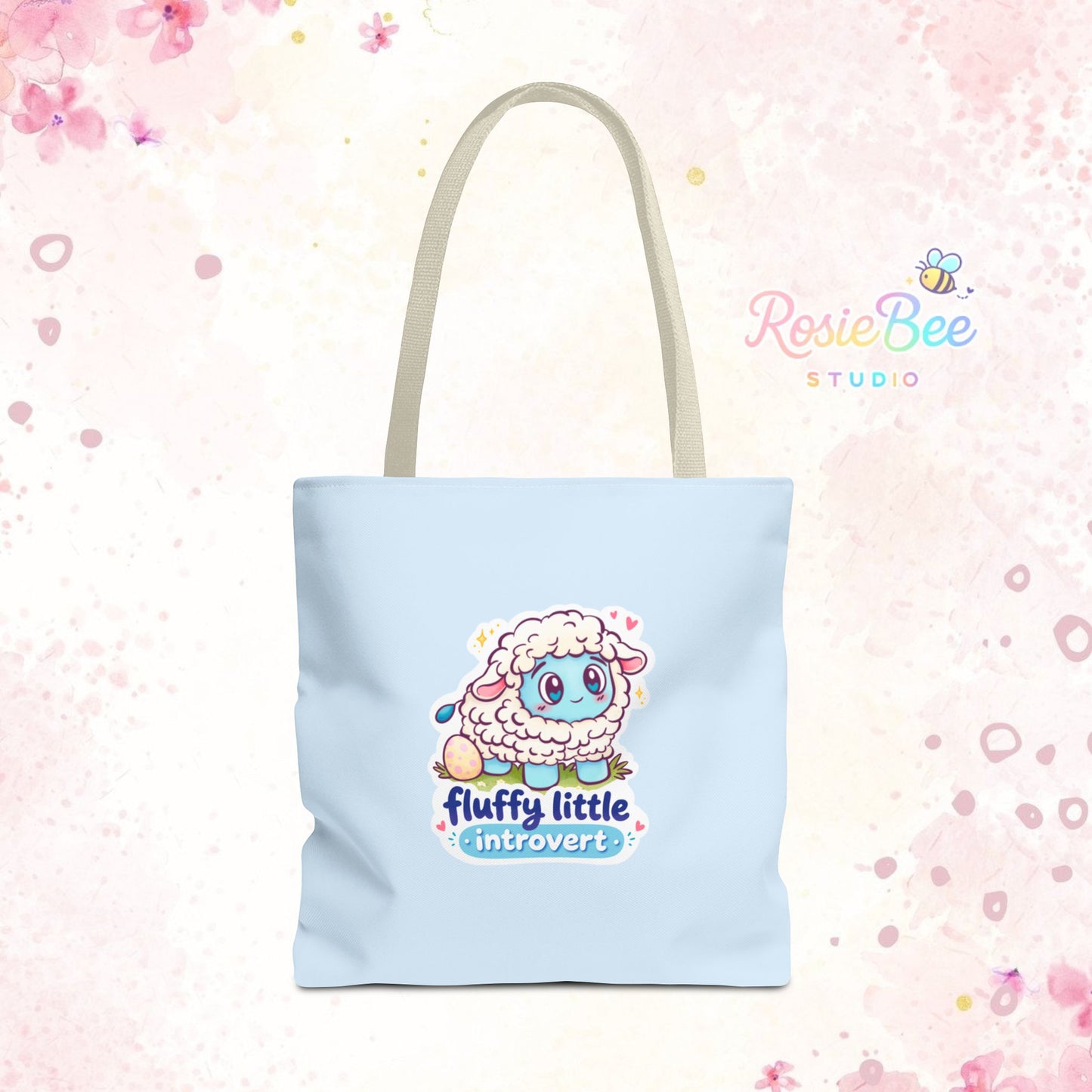 Moji Friend Verdriet Tote Bag – Fluffy Little Introvert
