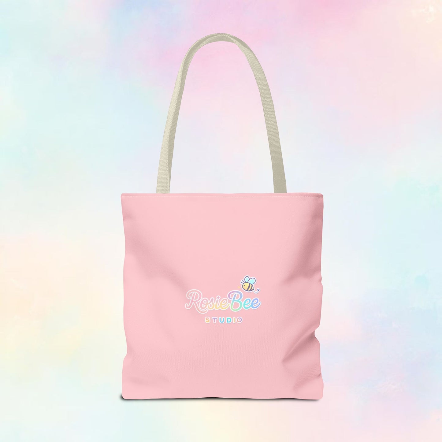 Sweetheart Baker Club Tote Bag – Moji Friends Cosy Café | RosieBee Studio