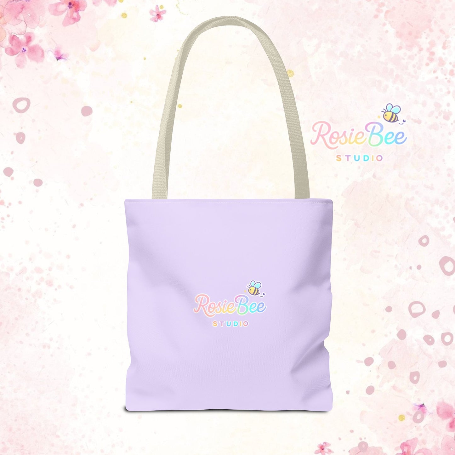 Moji Friend Angst Tote Bag – Tiny Artist at Work