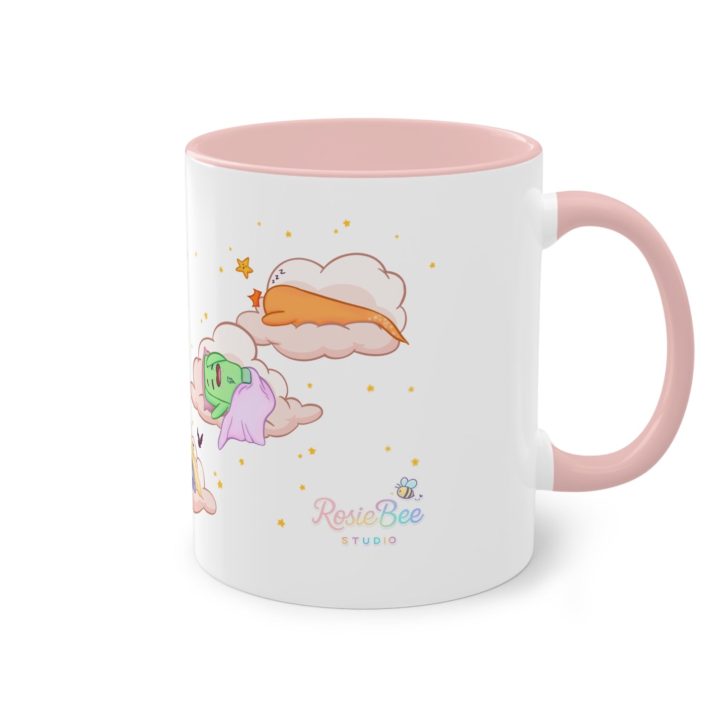 Sleeping Moji Friends - Ceramic Coffee Mug - Keep on Dreaming Collection
