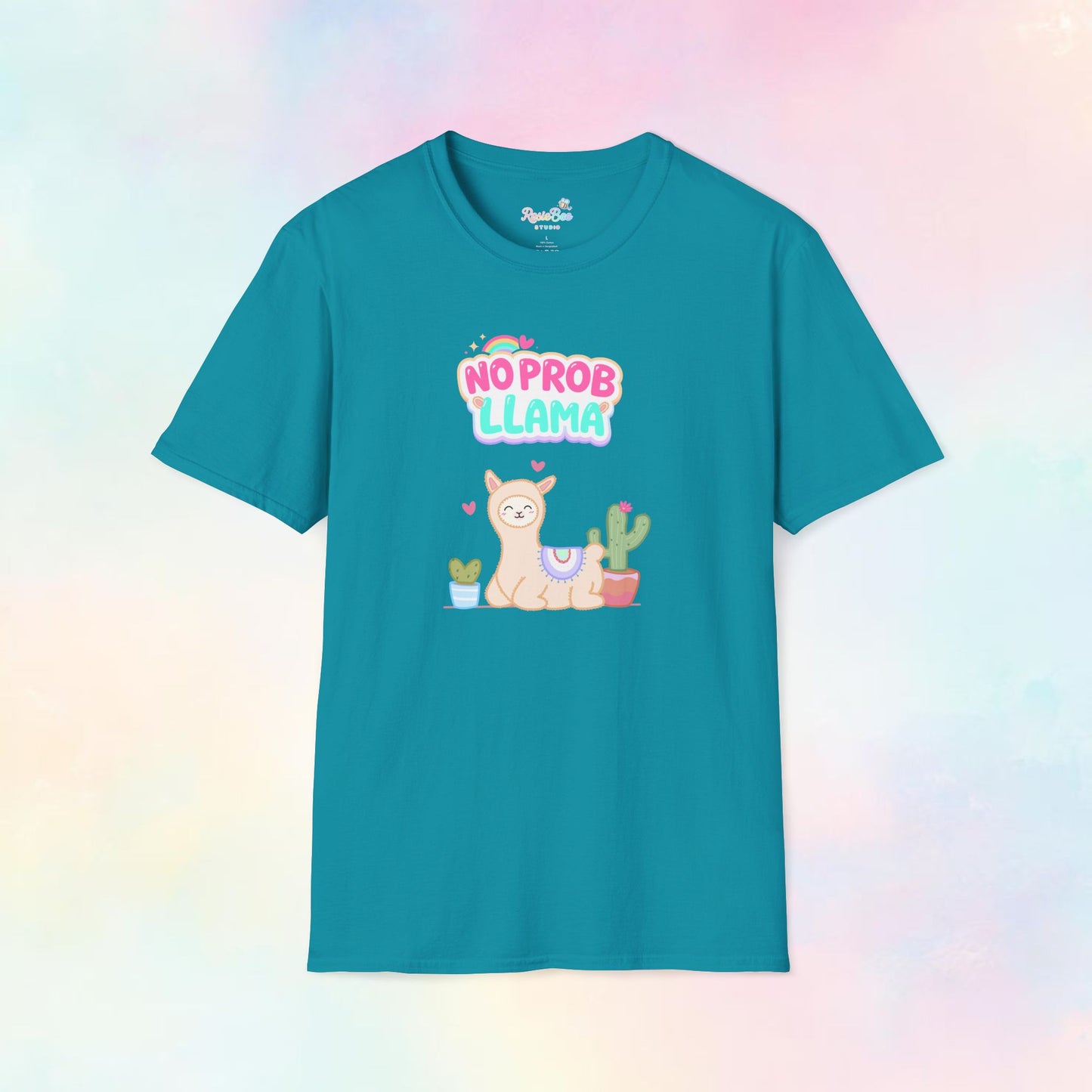 No Probllama – Lama T-shirt