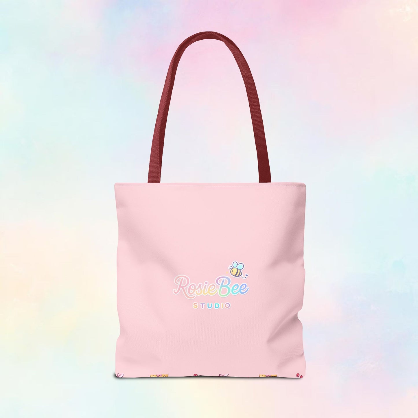 Sweetheart Baker Club – Cosy Café Pattern Tote Bag | Moji Friends