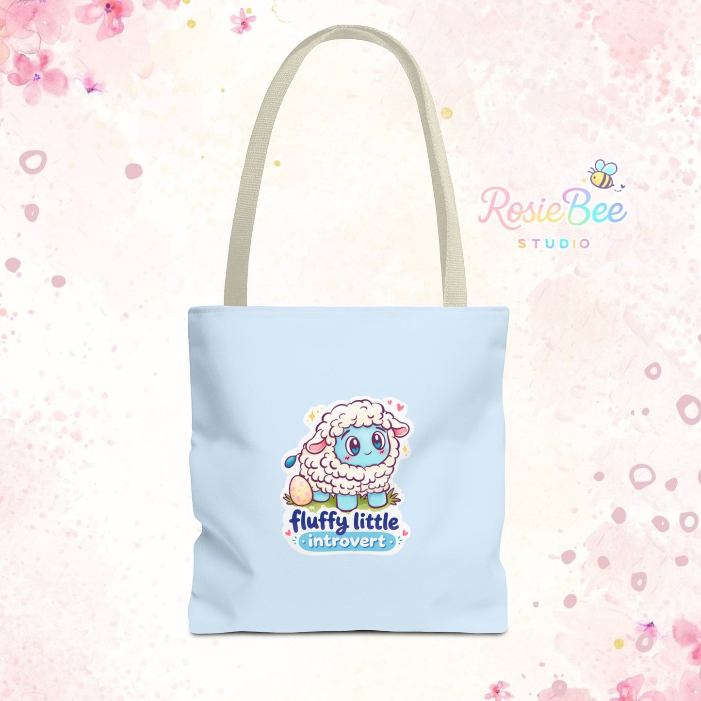 Moji Friend Verdriet Tote Bag – Fluffy Little Introvert