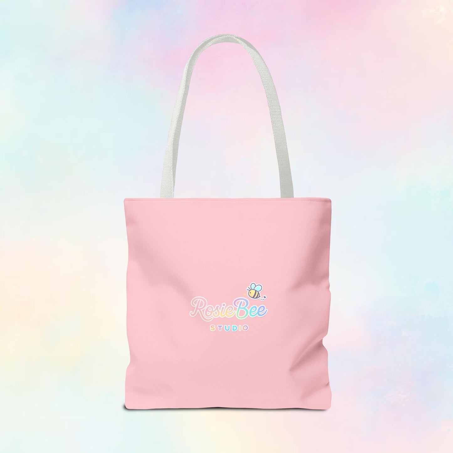 Sweetheart Baker Club Tote Bag – Moji Friends Cosy Café | RosieBee Studio