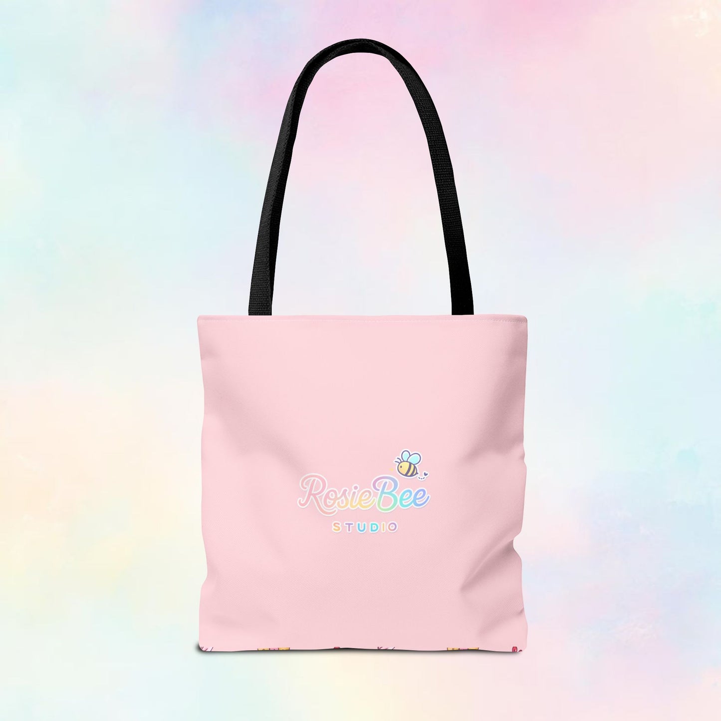 Sweetheart Baker Club – Cosy Café Pattern Tote Bag | Moji Friends