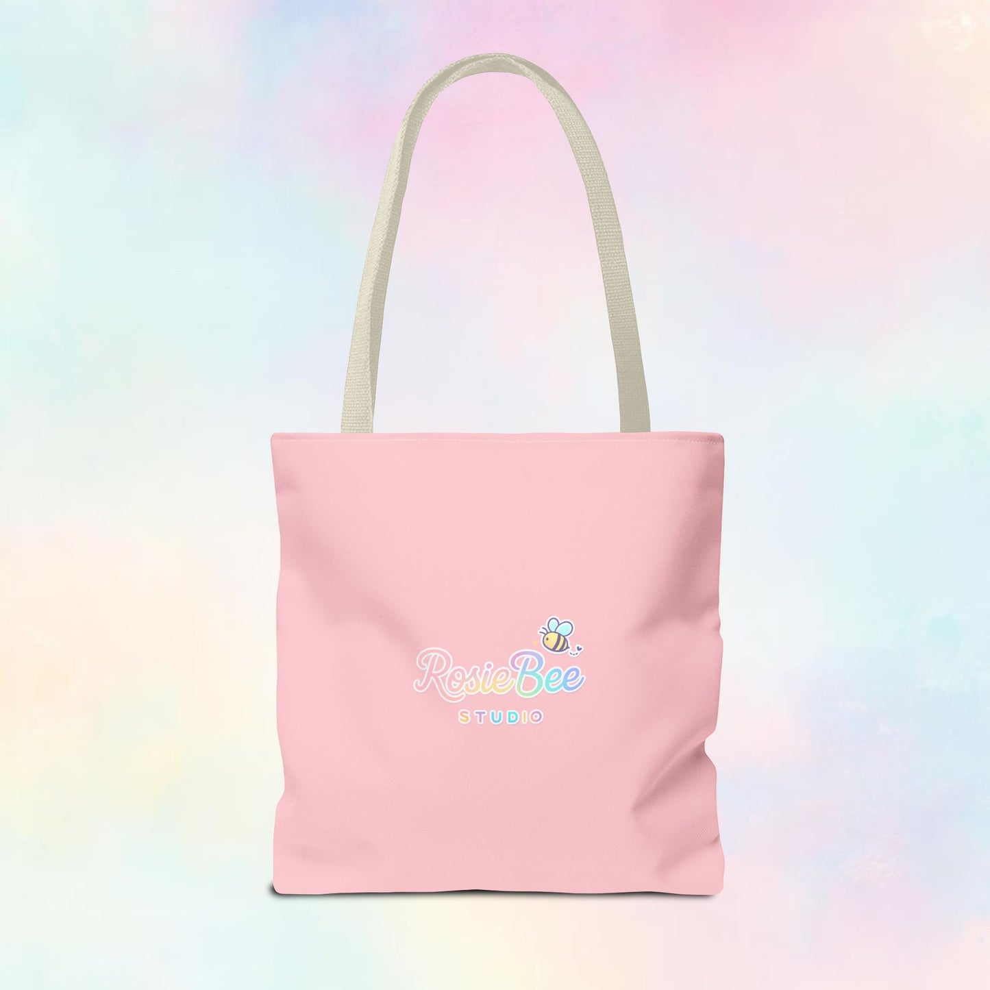 Sweetheart Baker Club Tote Bag – Moji Friends Cosy Café | RosieBee Studio
