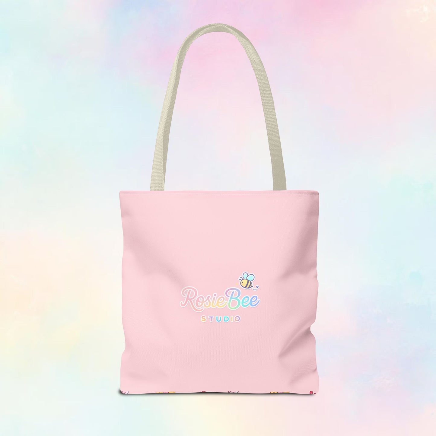 Sweetheart Baker Club – Cosy Café Pattern Tote Bag | Moji Friends