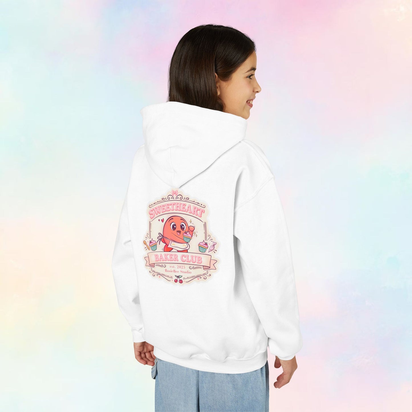 Moji Friends Sweetheart Baker Club – Kinder Hoodie