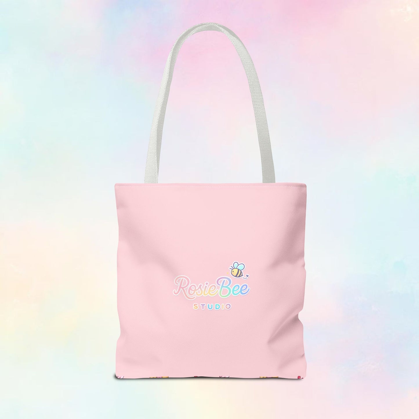 Sweetheart Baker Club – Cosy Café Pattern Tote Bag | Moji Friends