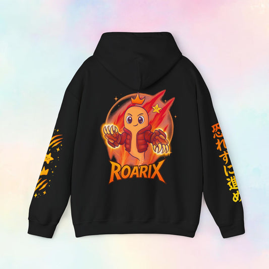 Roarix Hoodie – Cute Kawaii Hoodie • Moji Friends • Moed & Hoop