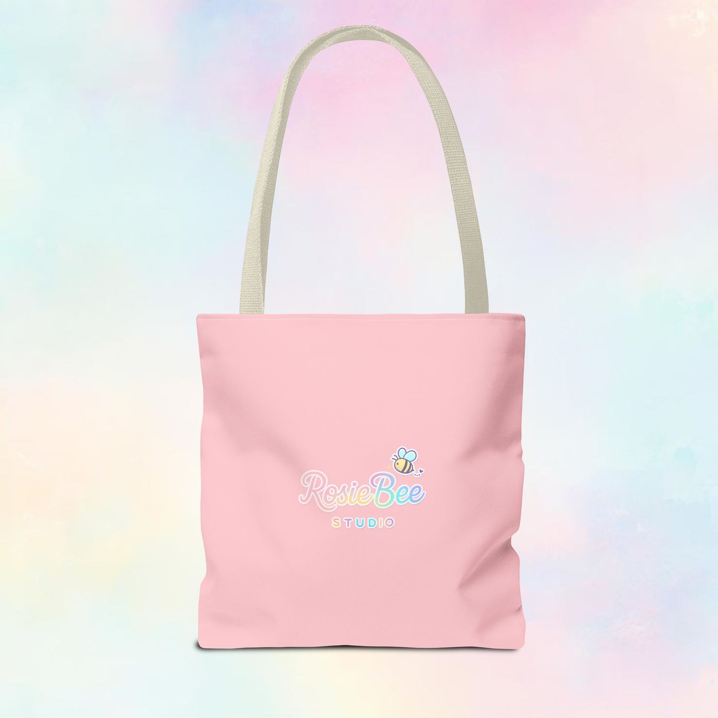 Sweetheart Baker Club Tote Bag – Moji Friends Cosy Café | RosieBee Studio
