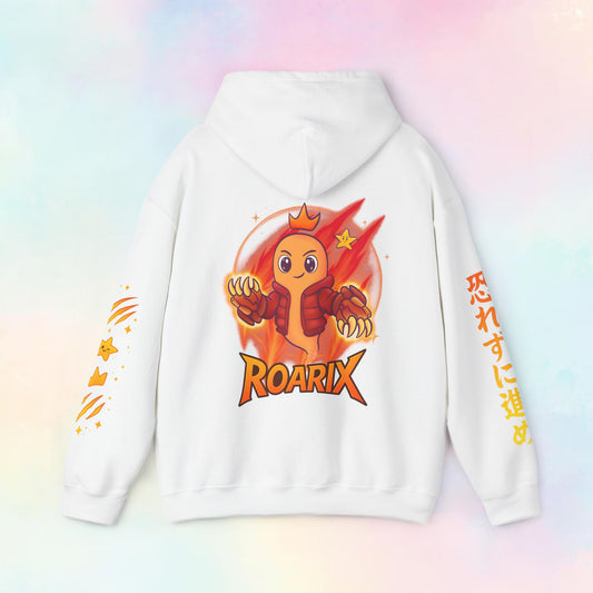 Roarix Hoodie – Cute Kawaii Hoodie • Moji Friends • Moed & Hoop