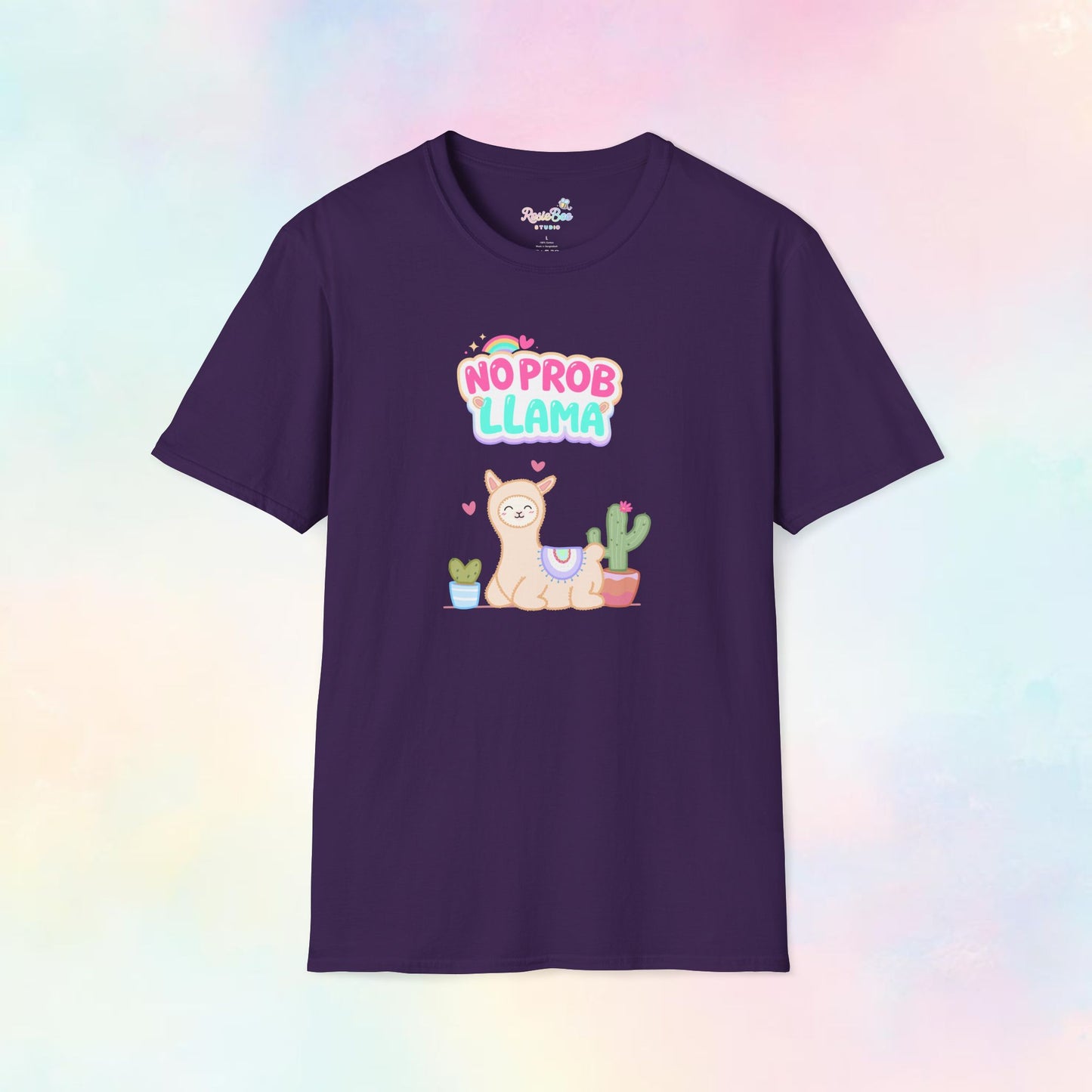 No Probllama – Lama T-shirt