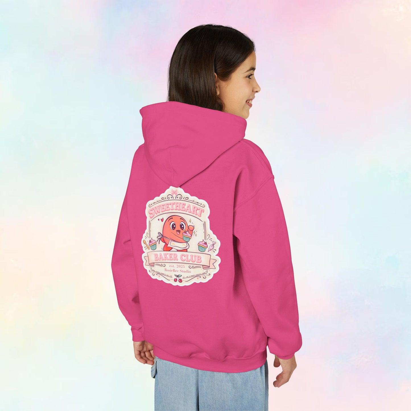 Moji Friends Sweetheart Baker Club – Kinder Hoodie
