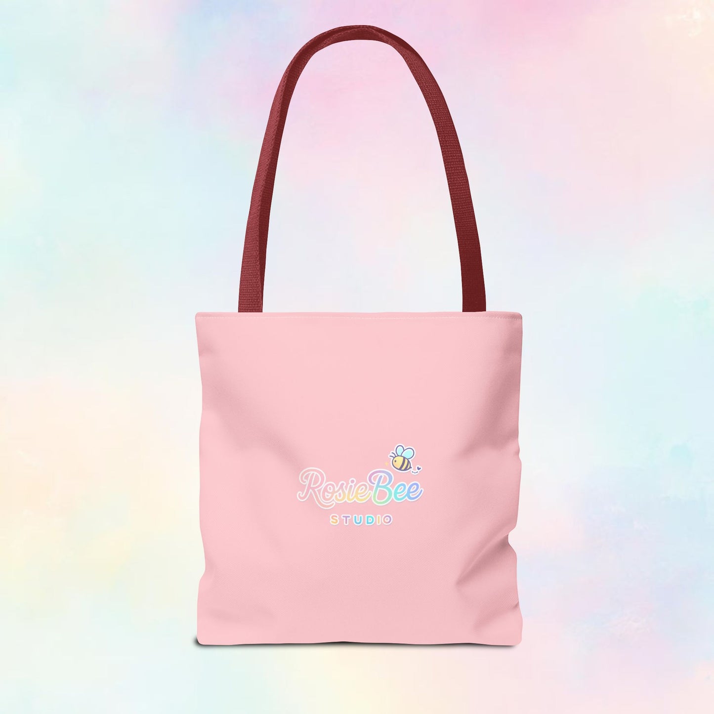 Sweetheart Baker Club Tote Bag – Moji Friends Cosy Café | RosieBee Studio