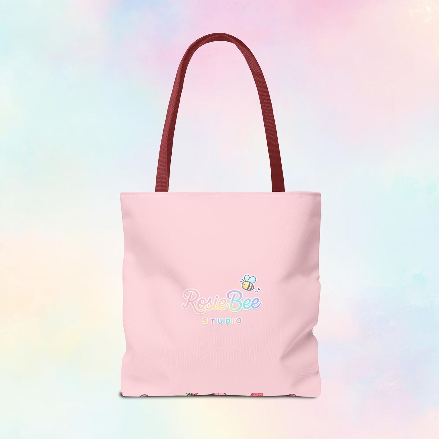 Sweetheart Bakery Doodle Club – Cosy Café Pattern Tote Bag | Moji Friends