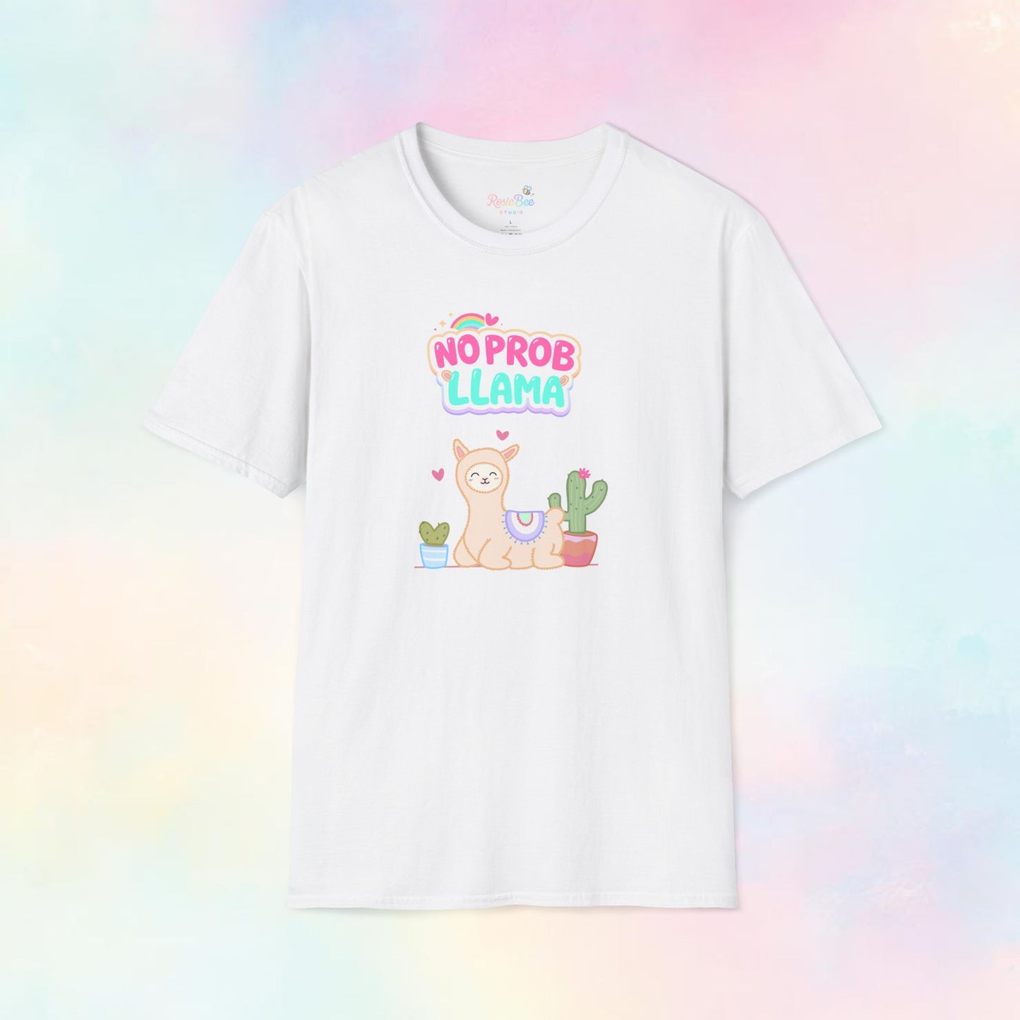 No Probllama – Lama T-shirt