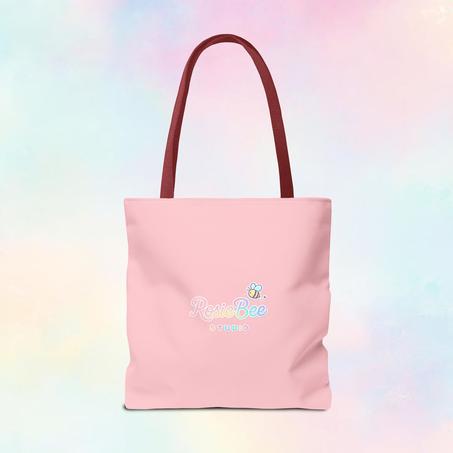 Sweetheart Baker Club Tote Bag – Moji Friends Cosy Café | RosieBee Studio