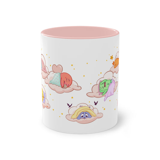 Sleeping Moji Friends - Ceramic Coffee Mug - Keep on Dreaming Collection